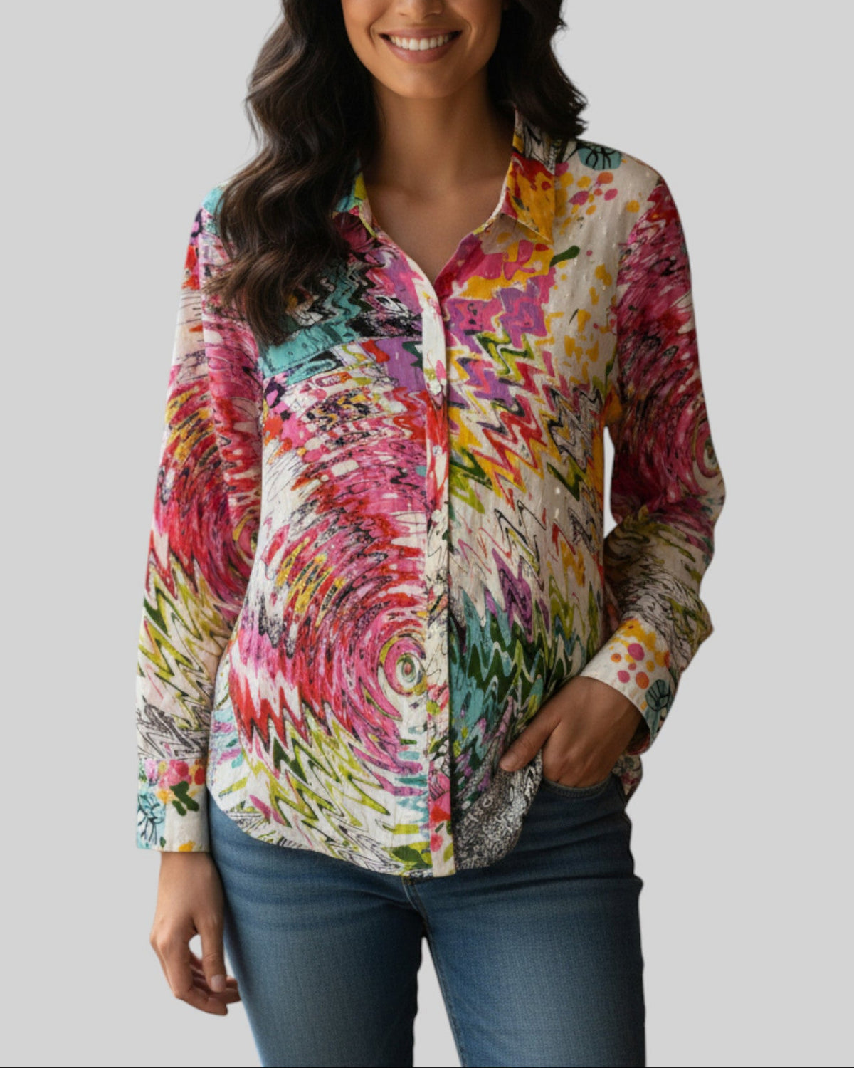 Chemise florale Desigual – taille S – seconde main femme