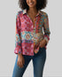 Chemise florale Zara – taille S – seconde main femme