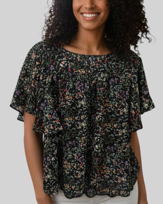 Blouse fleurie