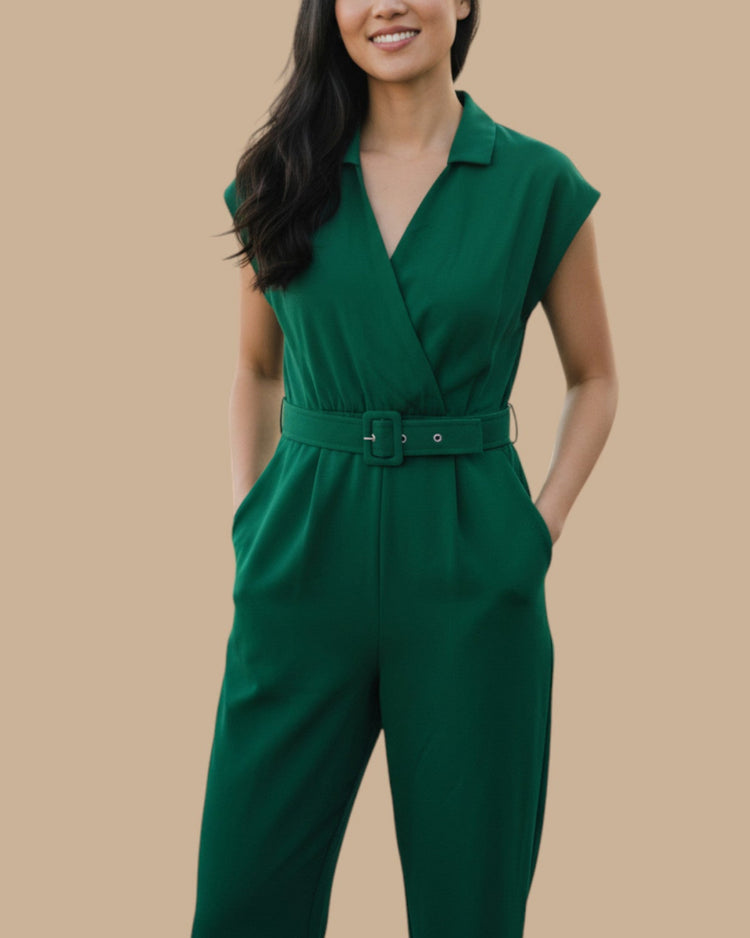 Combinaison Ikoon&Bianca vert – taille S/M – seconde main femme