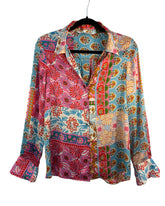 Chemise florale Zara – taille S – seconde main femme – photo 2
