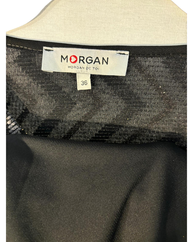 Robe distinguée Morgan noir – taille 36 – seconde main femme – photo 5