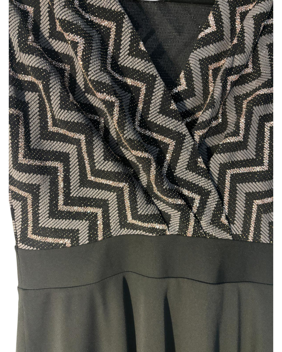 Robe distinguée Morgan noir – taille 36 – seconde main femme – photo 2