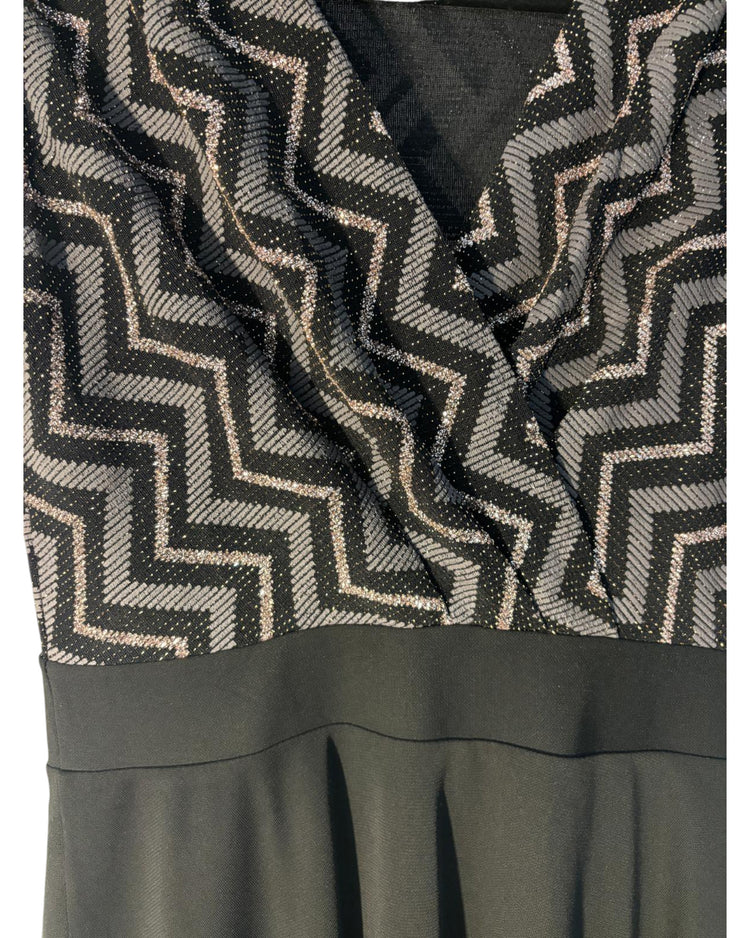 Robe distinguée Morgan noir – taille 36 – seconde main femme – photo 2