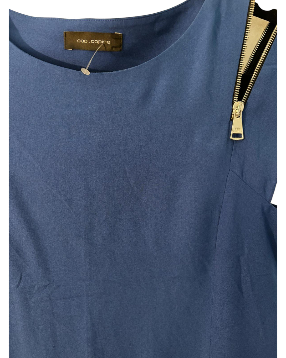 Robe Cop Copine bleu roi – taille S – seconde main femme – photo 2