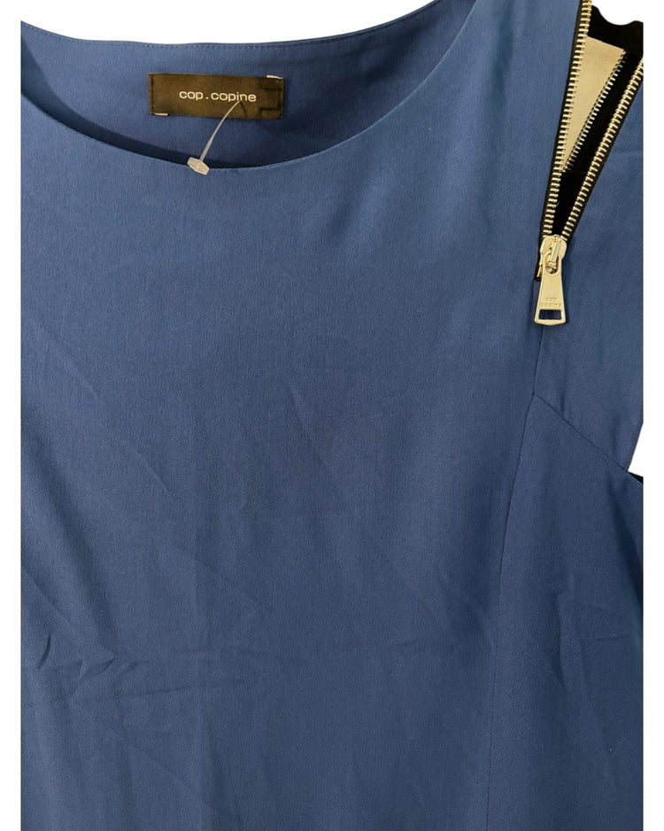 Robe Cop Copine bleu roi – taille S – seconde main femme – photo 2