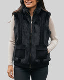 Gilet véritable fourrure Oakwood