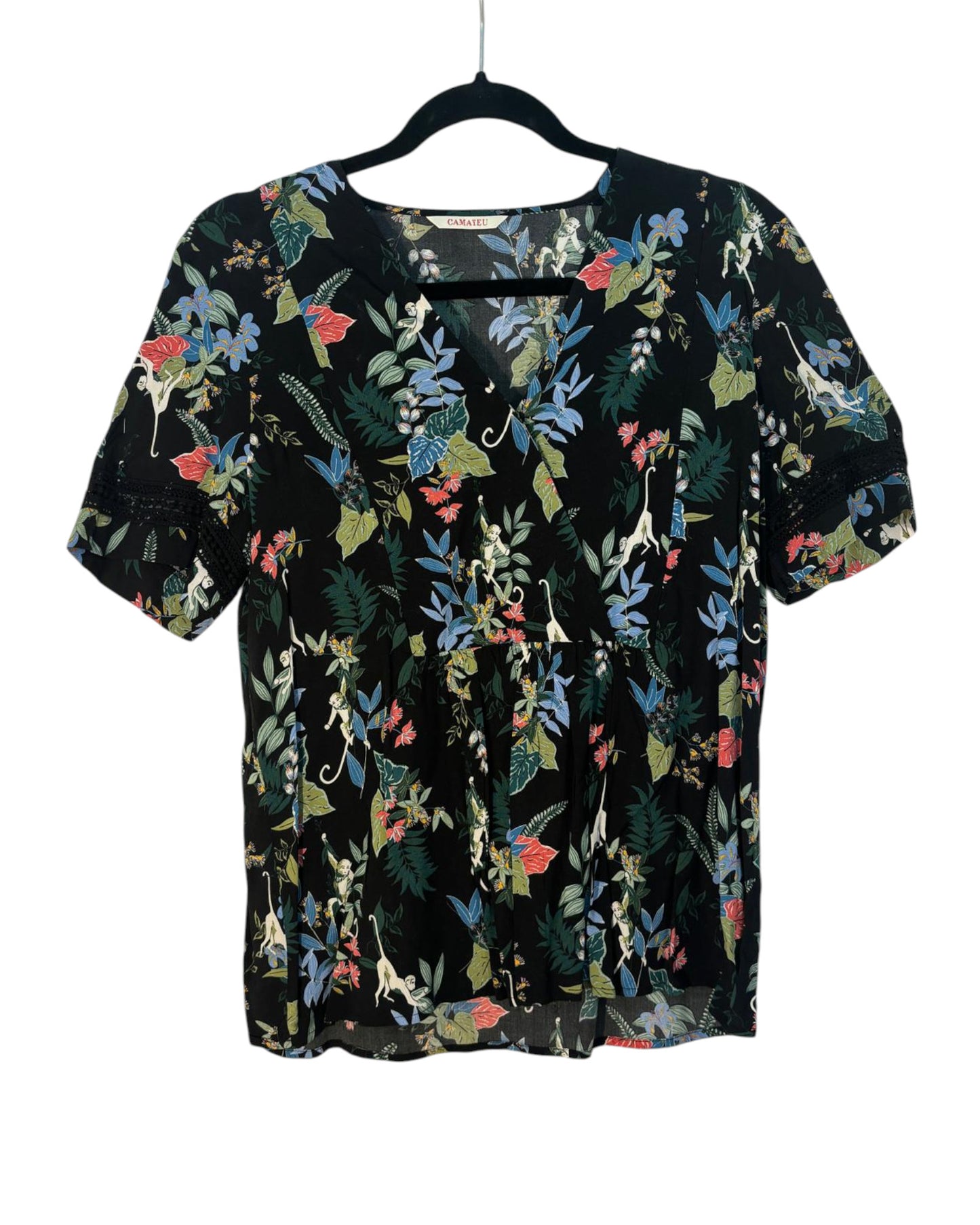 Blouse à motif Camaïeu