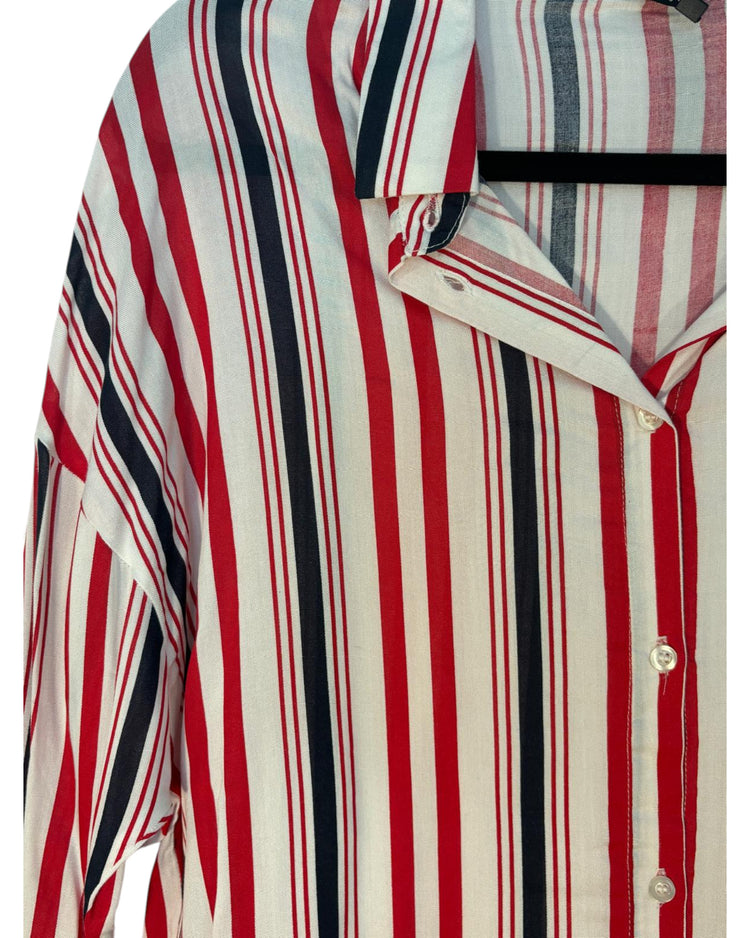 Chemise rayée Jennyfer – taille S – seconde main femme – photo 4