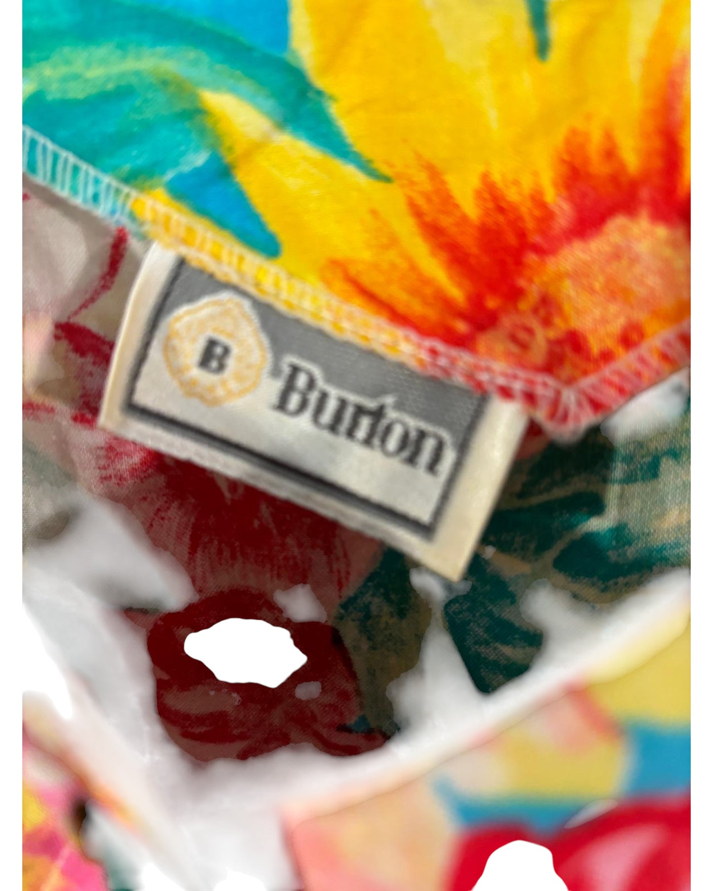 Robe fleurie vintage marque Burton