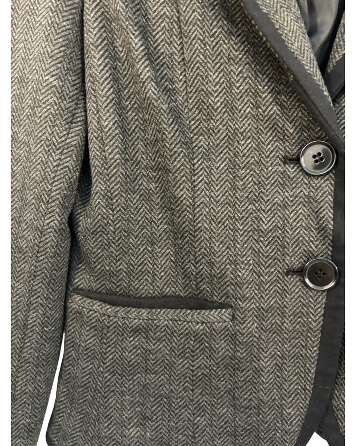 Blazer Morgan noir et gris – taille 36 – seconde main femme – photo 5
