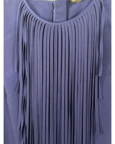 Robe à frange Zara bleu roi – taille XL – seconde main femme – photo 2