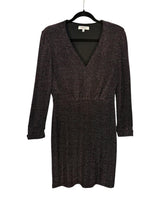 Robe de soirée Morgan noire et bordeaux – taille 38 – seconde main femme – photo 3