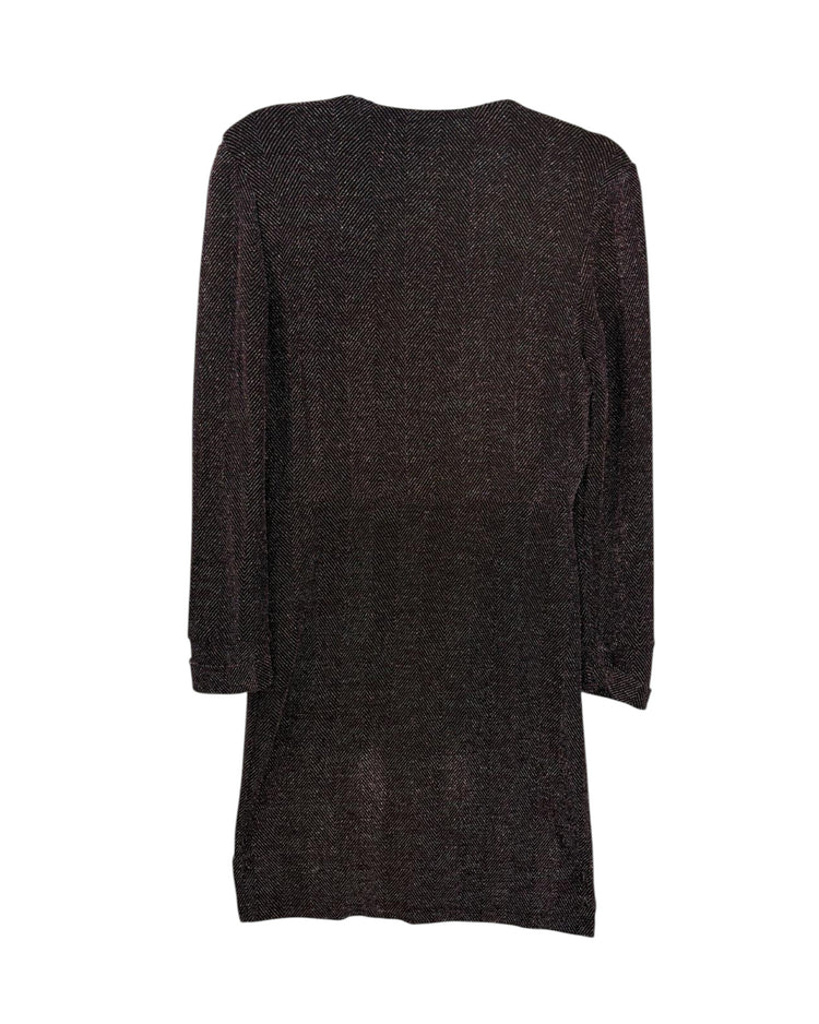 Robe de soirée Morgan noire et bordeaux – taille 38 – seconde main femme – photo 2