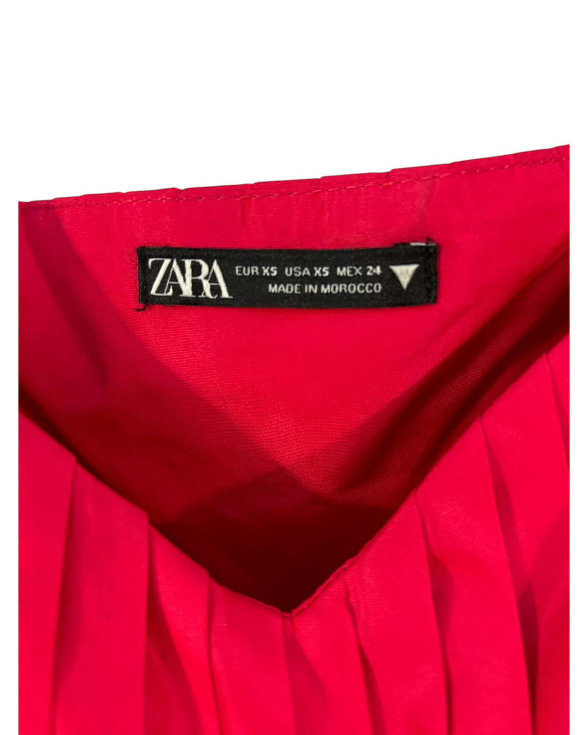 Robe nuisette Zara rose – taille XS – seconde main femme – photo 2