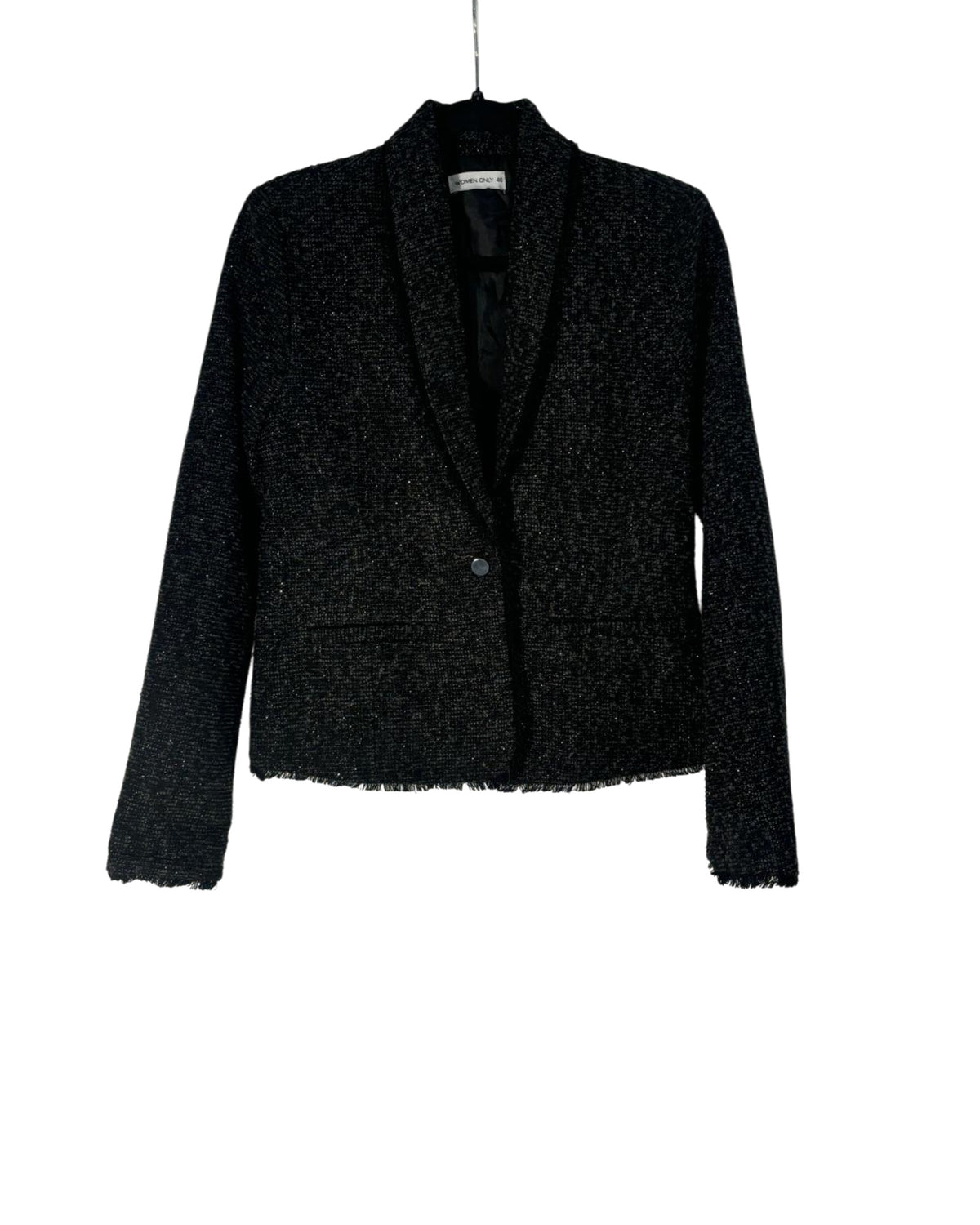 Veste Only noir et pailleté – taille 40 – seconde main femme – photo 3