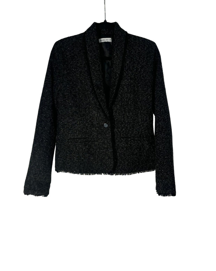 Veste Only noir et pailleté – taille 40 – seconde main femme – photo 3