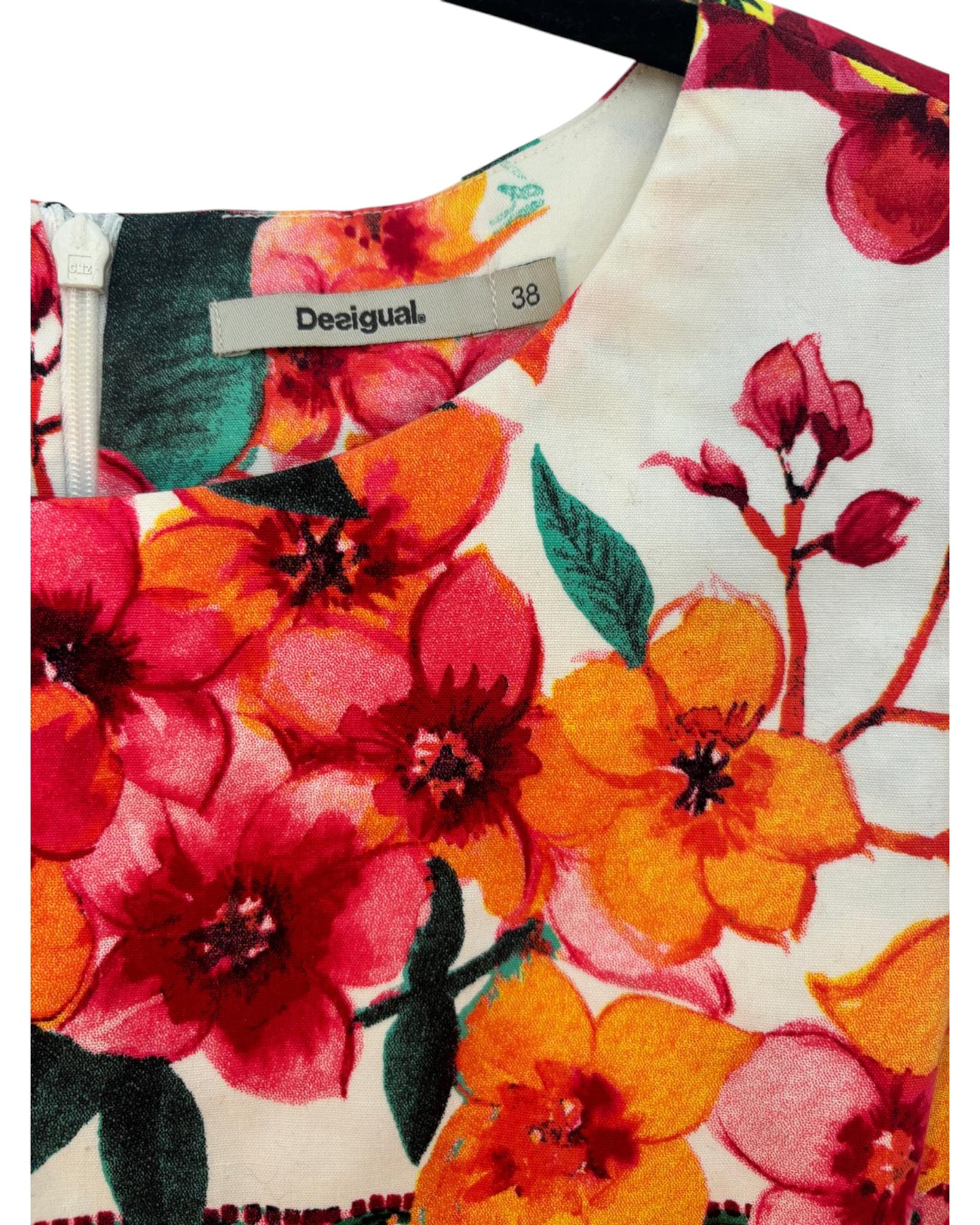 Robe florale vintage