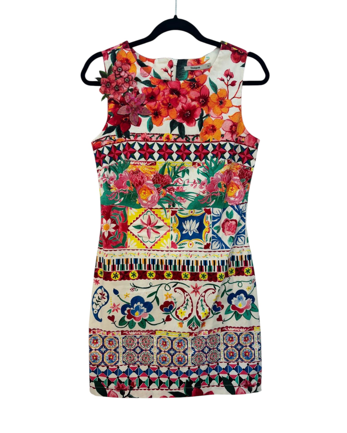 Robe florale vintage