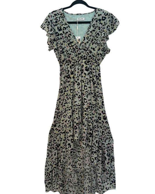 Robe longue à fleur