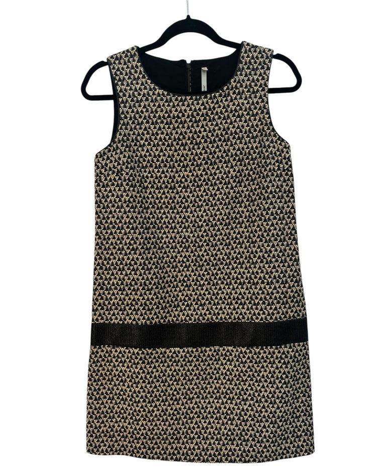 Robe Cop copine beige et noir – taille 36 – seconde main femme – photo 3
