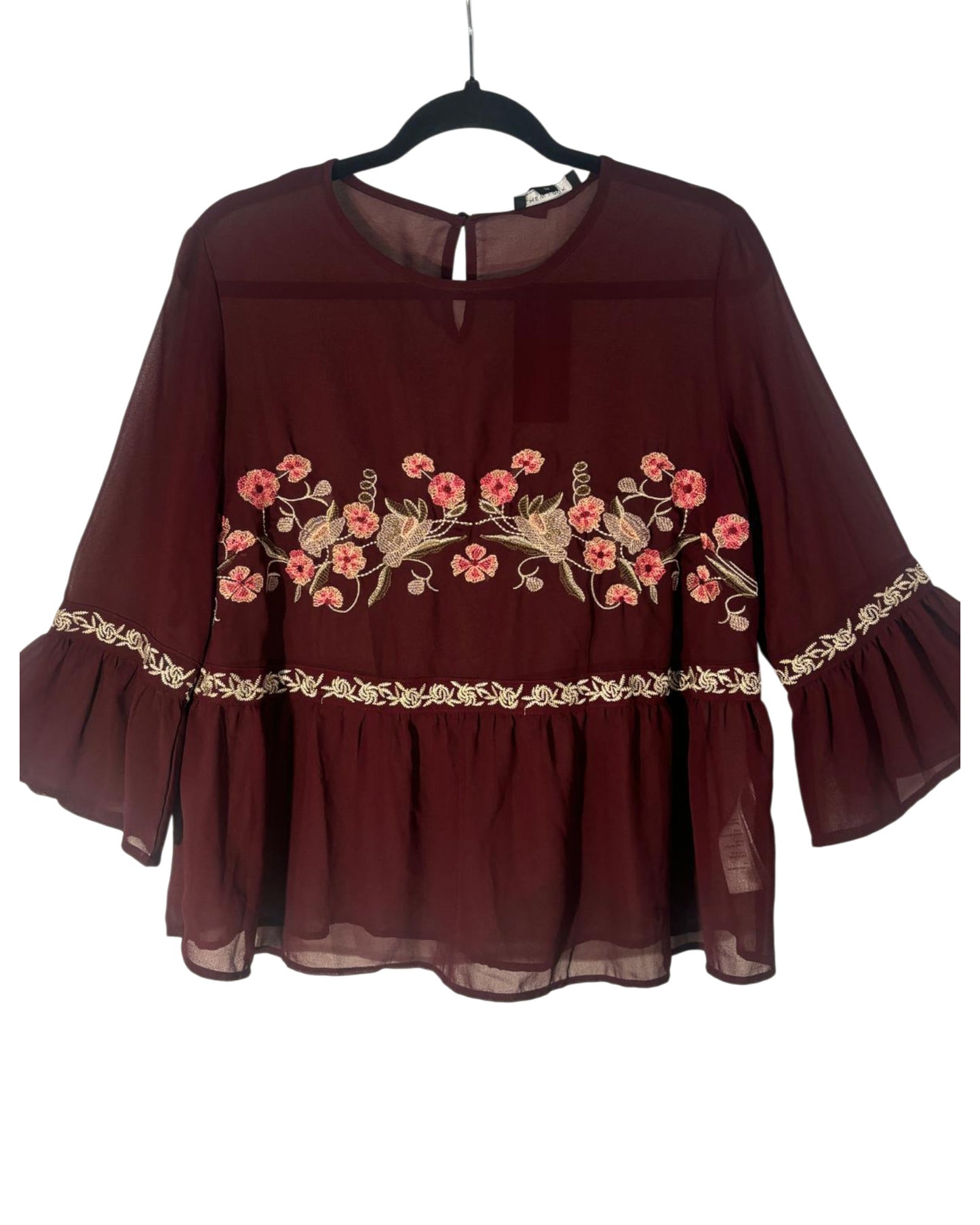 Blouse brodée New Look