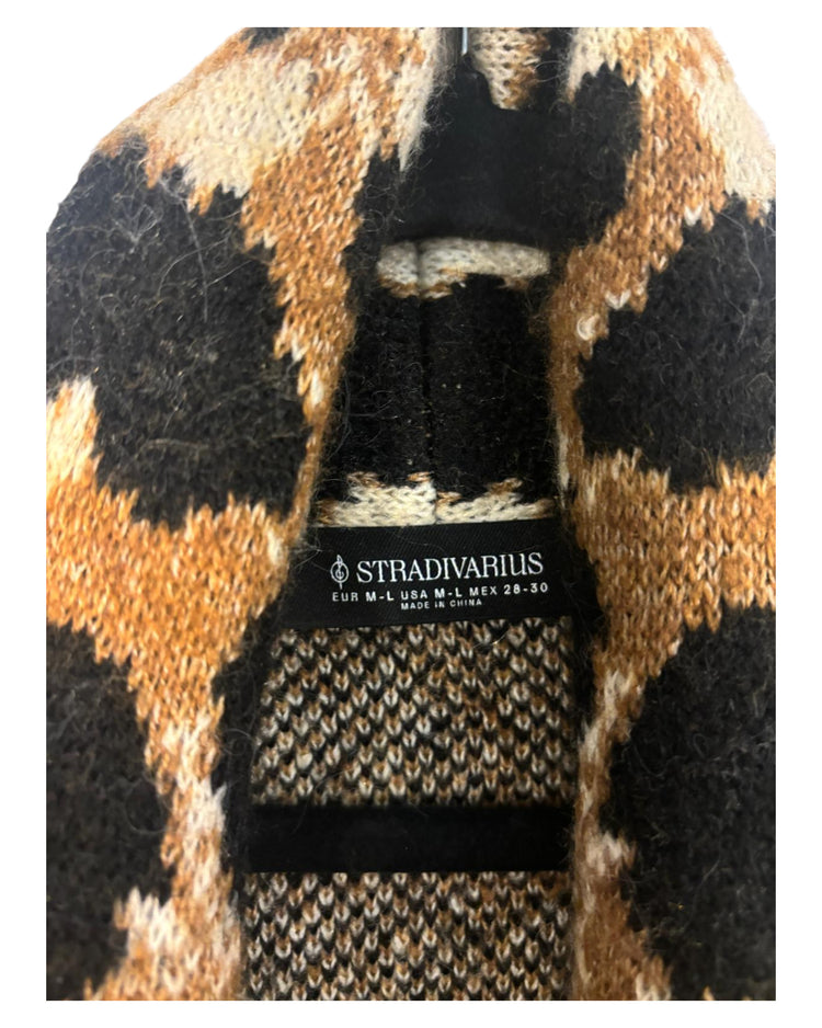 Manteau Stradivarius léopard – taille unique – seconde main femme – photo 6