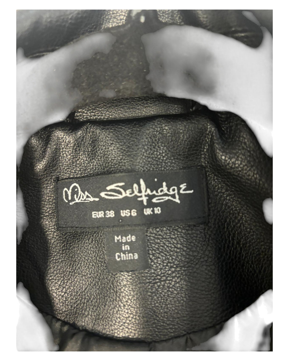 Blouse Miss Selfridge noire – taille 38 – seconde main femme – photo 5