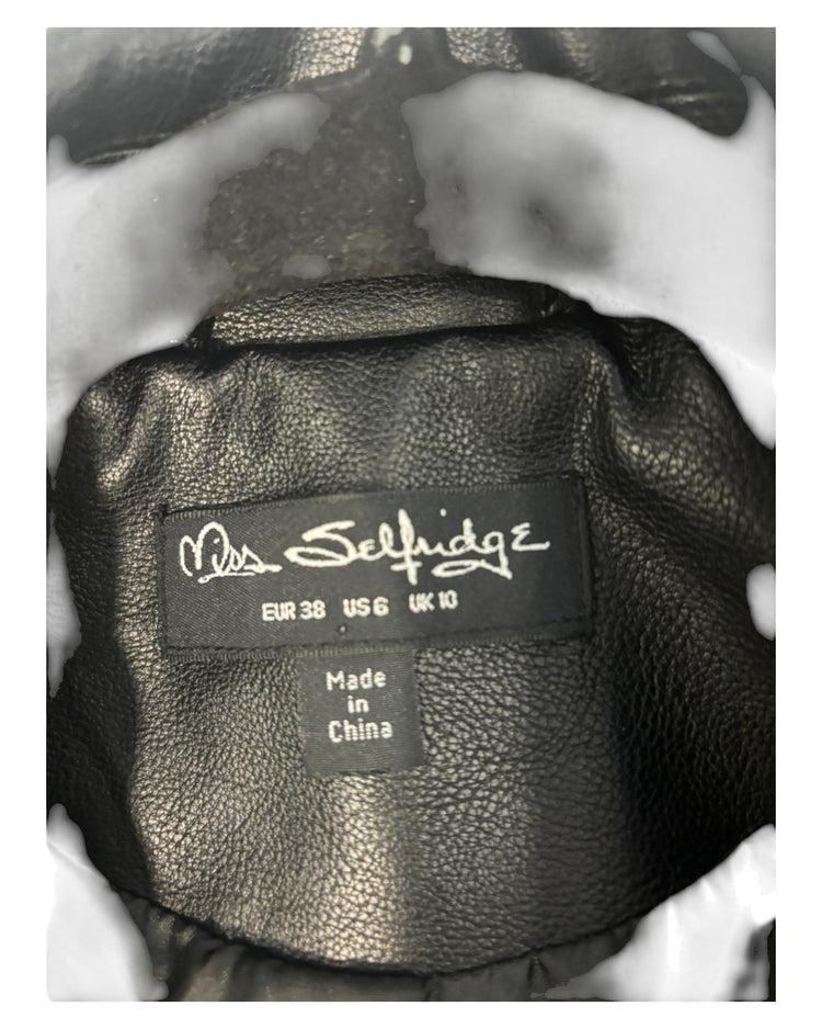 Blouse Miss Selfridge noire – taille 38 – seconde main femme – photo 5