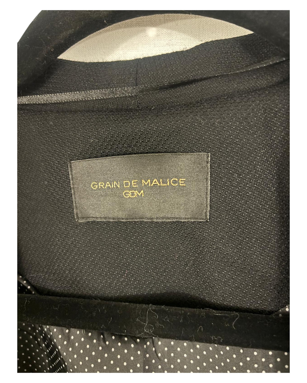 Blazer Graine de Malice noir – taille XL – seconde main femme – photo 4