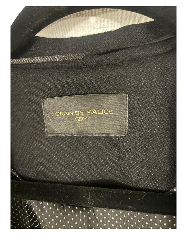 Blazer Graine de Malice noir – taille XL – seconde main femme – photo 4