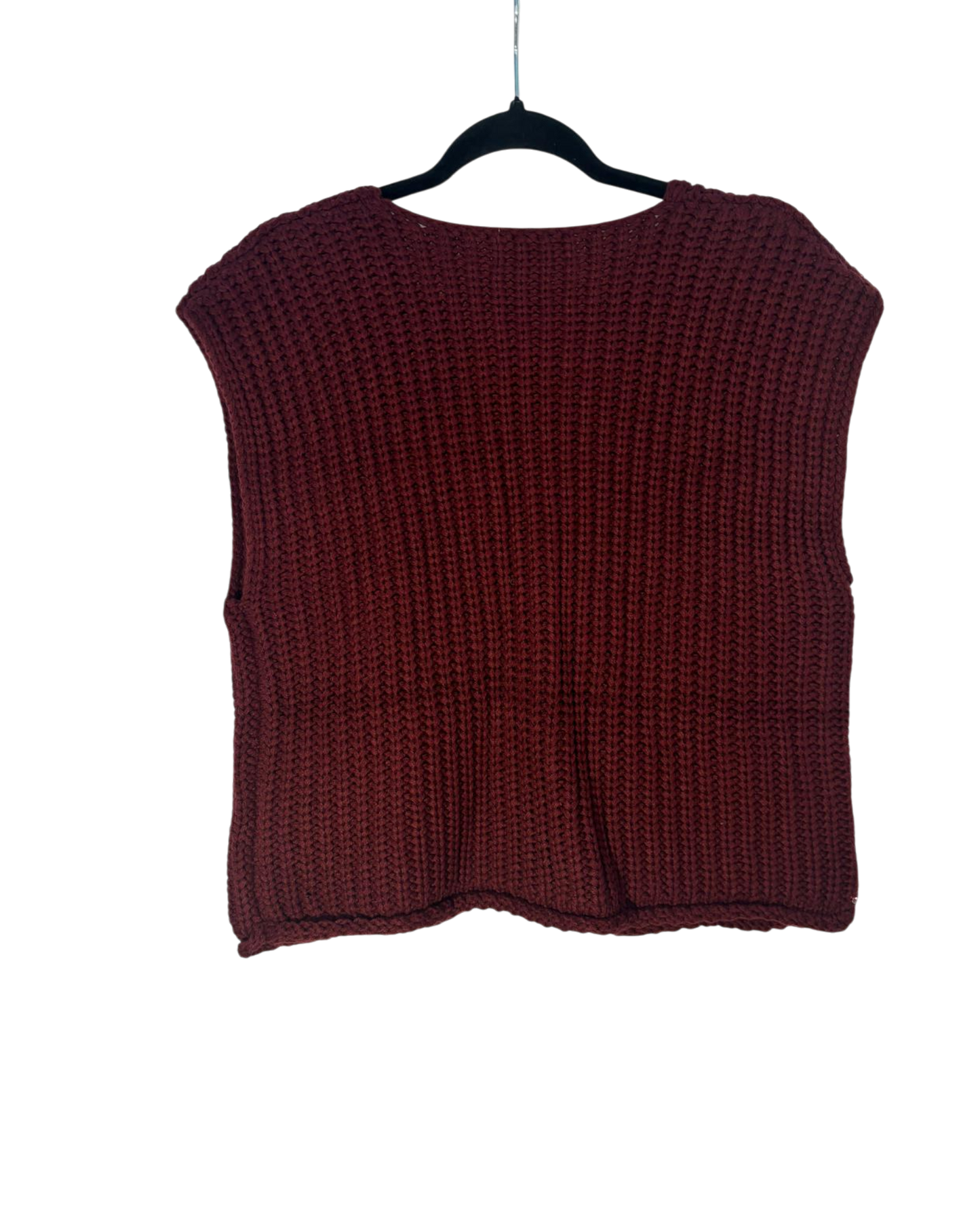 Pull sans manche Vintage dressing