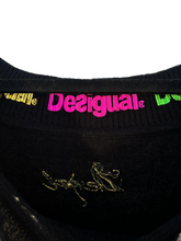 Pullover fantaisie Desigual noir – taille S – seconde main femme – photo 5