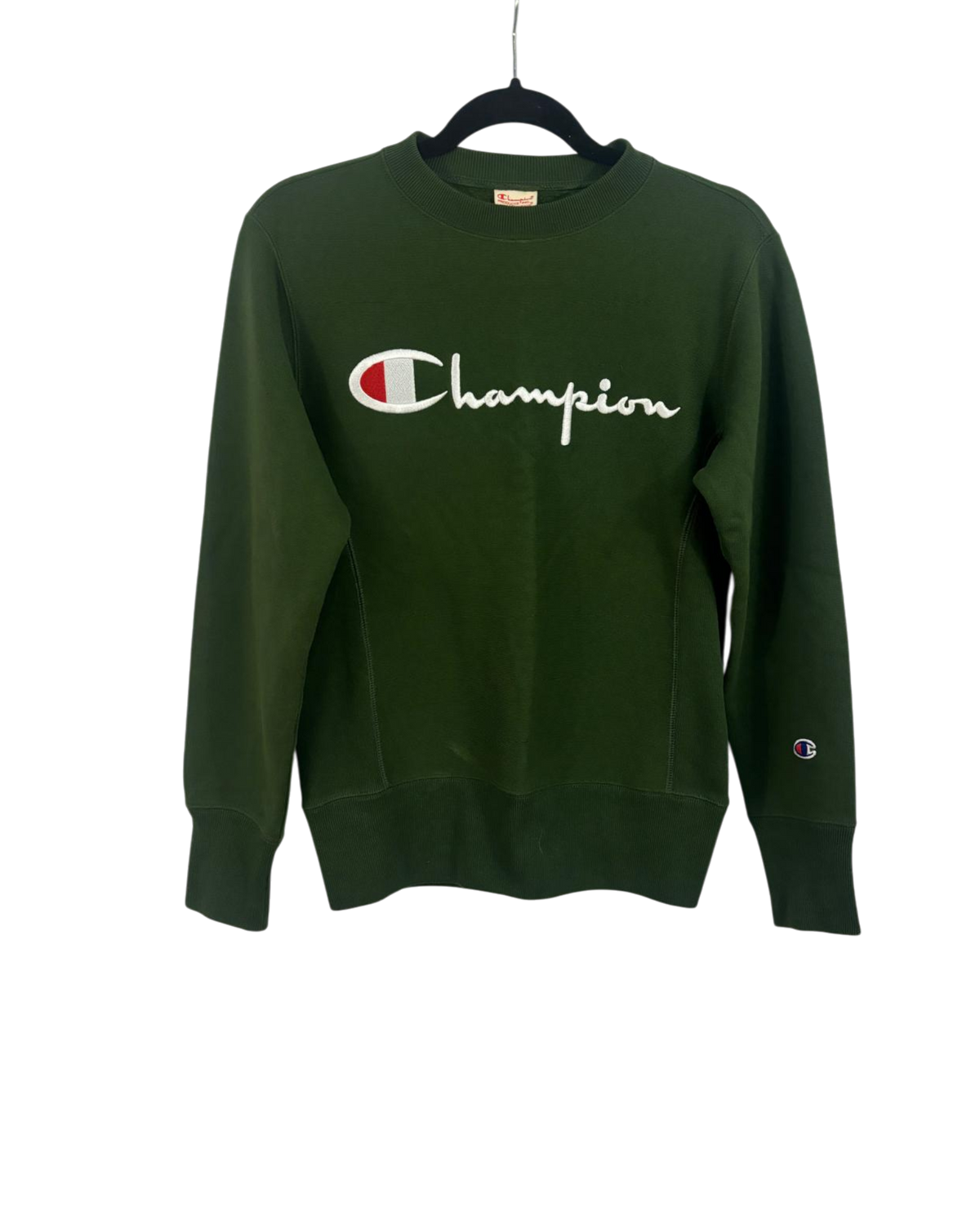 Sweat Champion vert sapin – taille XS – seconde main femme – photo 2