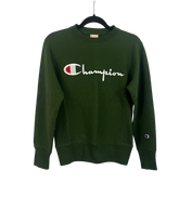 Sweat Champion vert sapin – taille XS – seconde main femme – photo 2