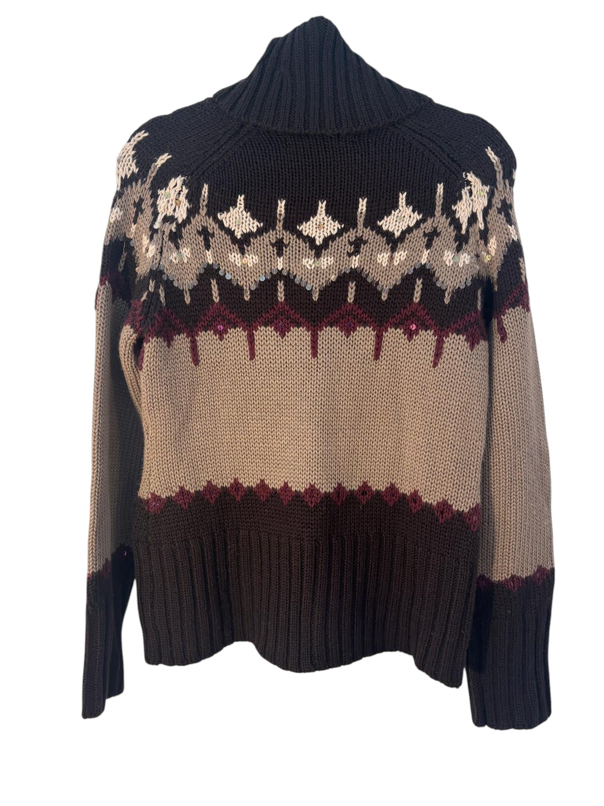 Pull col roulé marque caroll