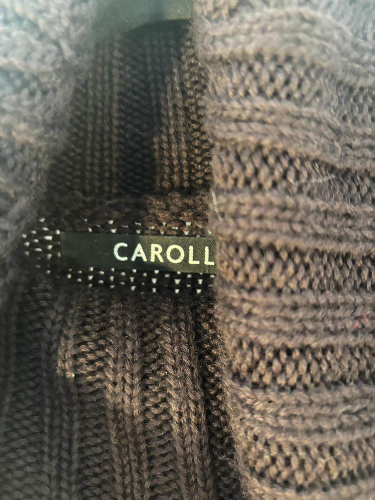 Pull col roulé marque caroll