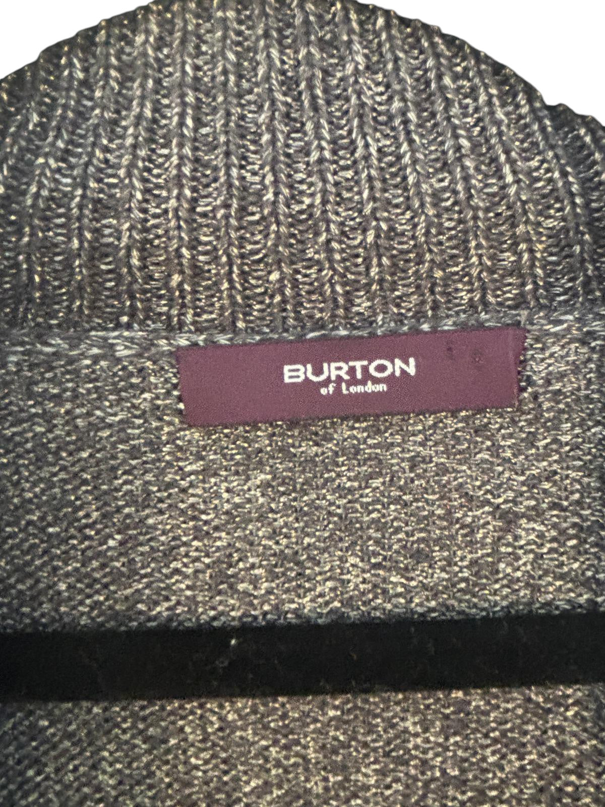 Cardigan en maille coton marque Burton