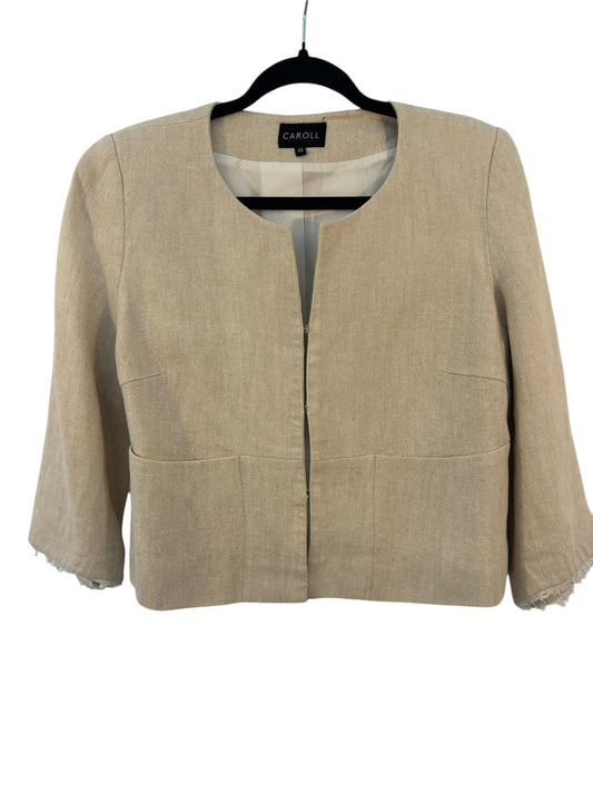 Blazer indigo en lin marque Caroll