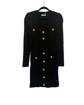 Robe boutonnée en maille de Kaylla noire – taille M/L – seconde main femme – photo 3