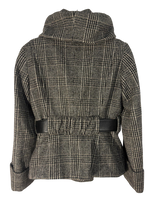 Manteau Zara noir et gris – taille L/M – seconde main femme – photo 4