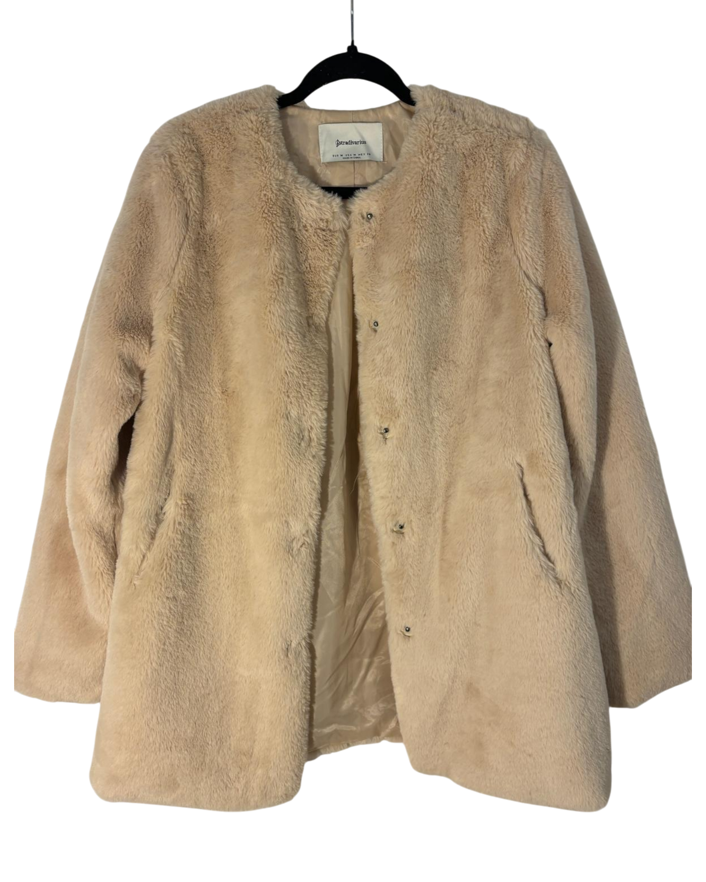 Manteau teddy Stradivarius