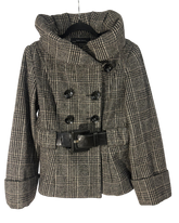 Manteau Zara noir et gris – taille L/M – seconde main femme – photo 3