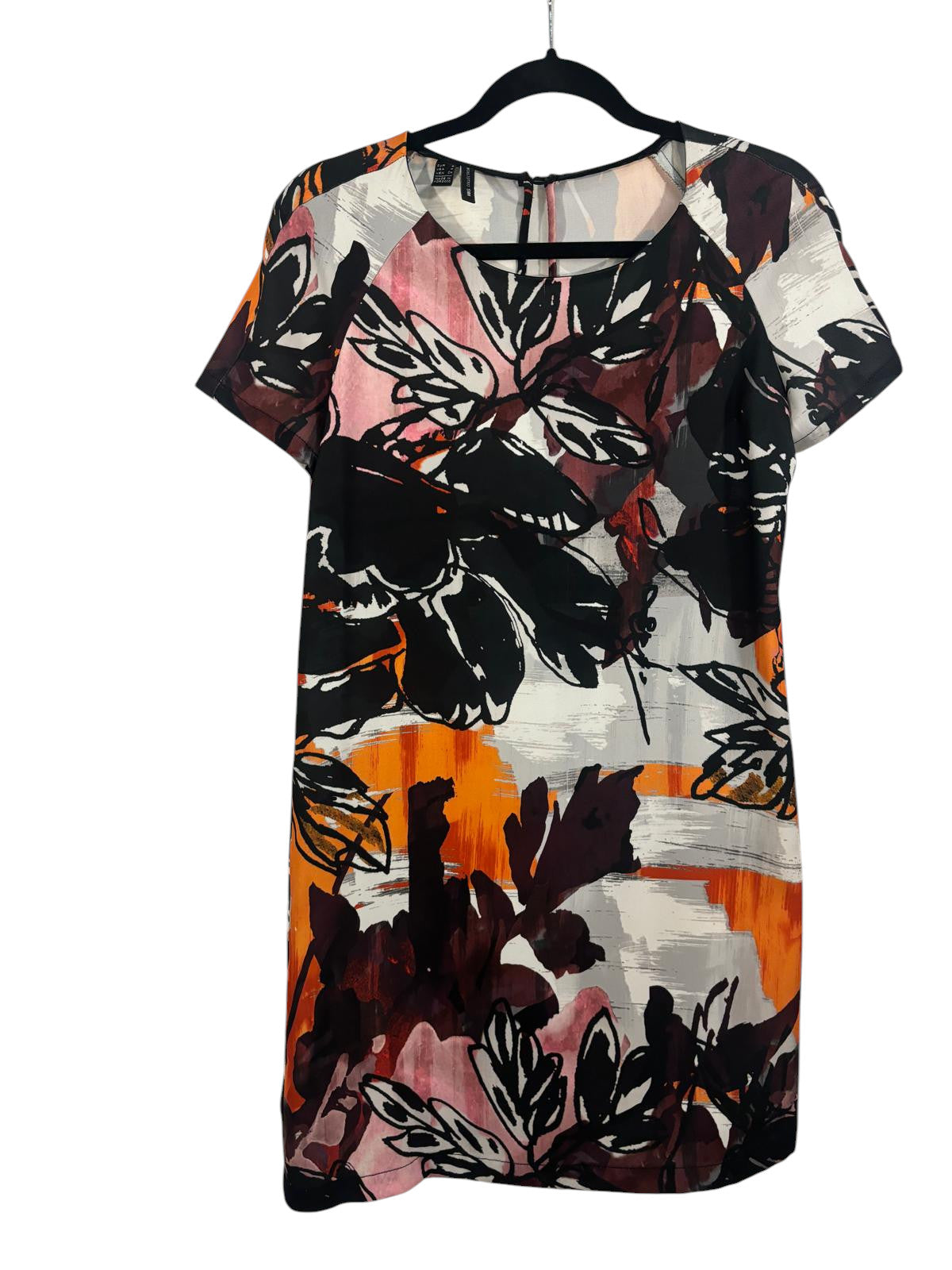 Robe mi-longue bohème Mango