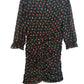 Robe col V  imprimé floral