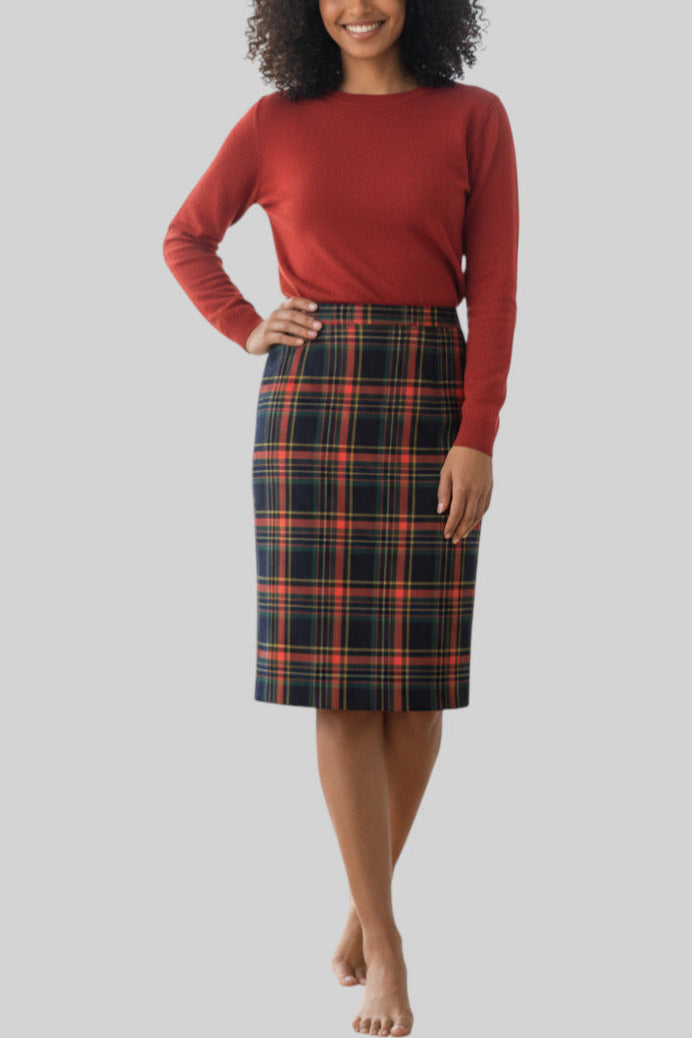 Jupe écossaise vintage Michelle