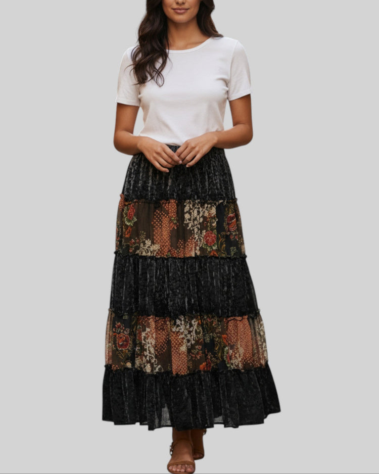 Jupe vintage – taille unique – seconde main femme