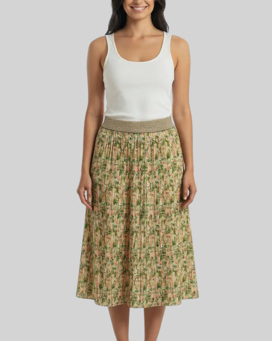 Jupe plissée marque Glossy Paris