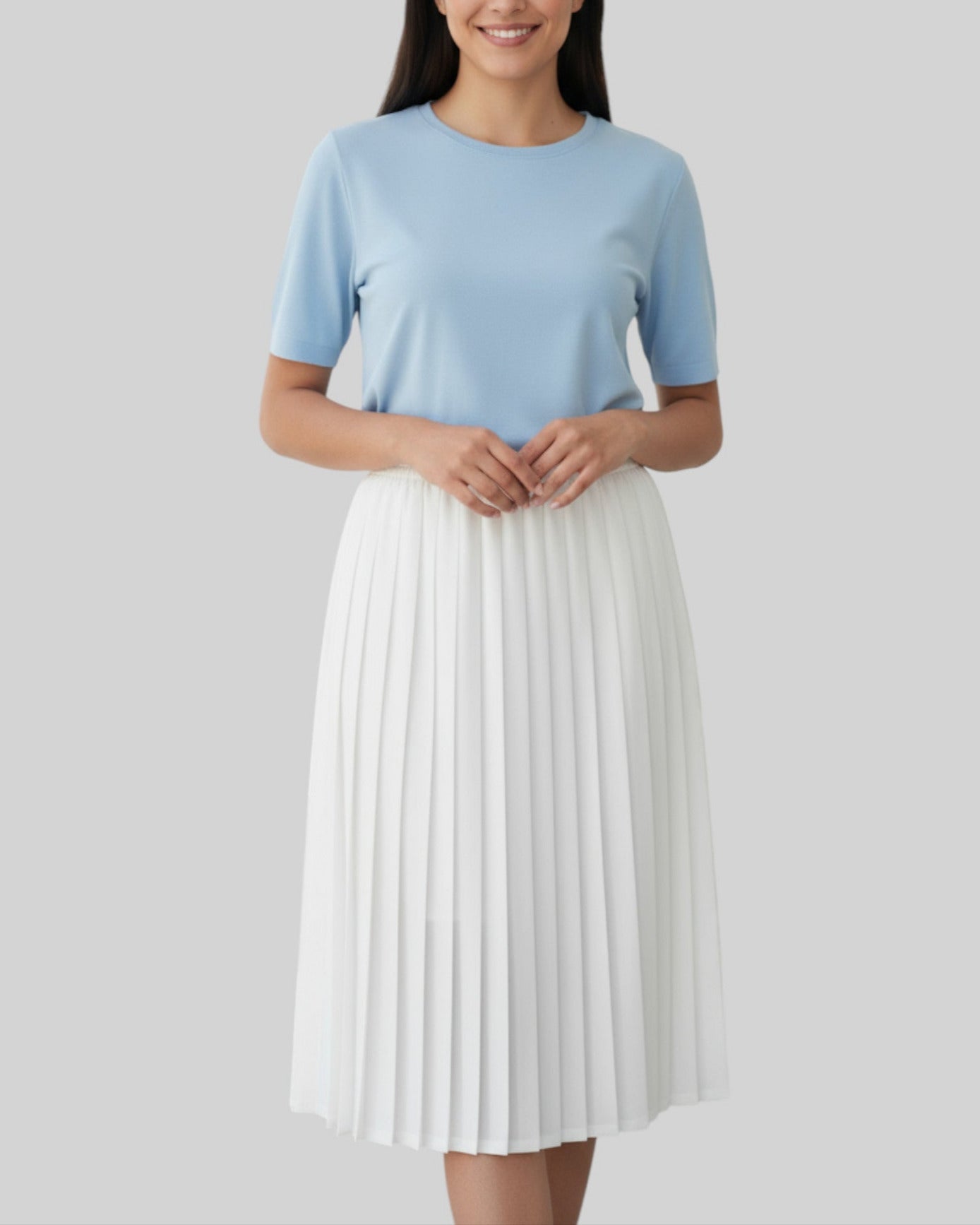 Jupe plissée marque Fred Sabatier