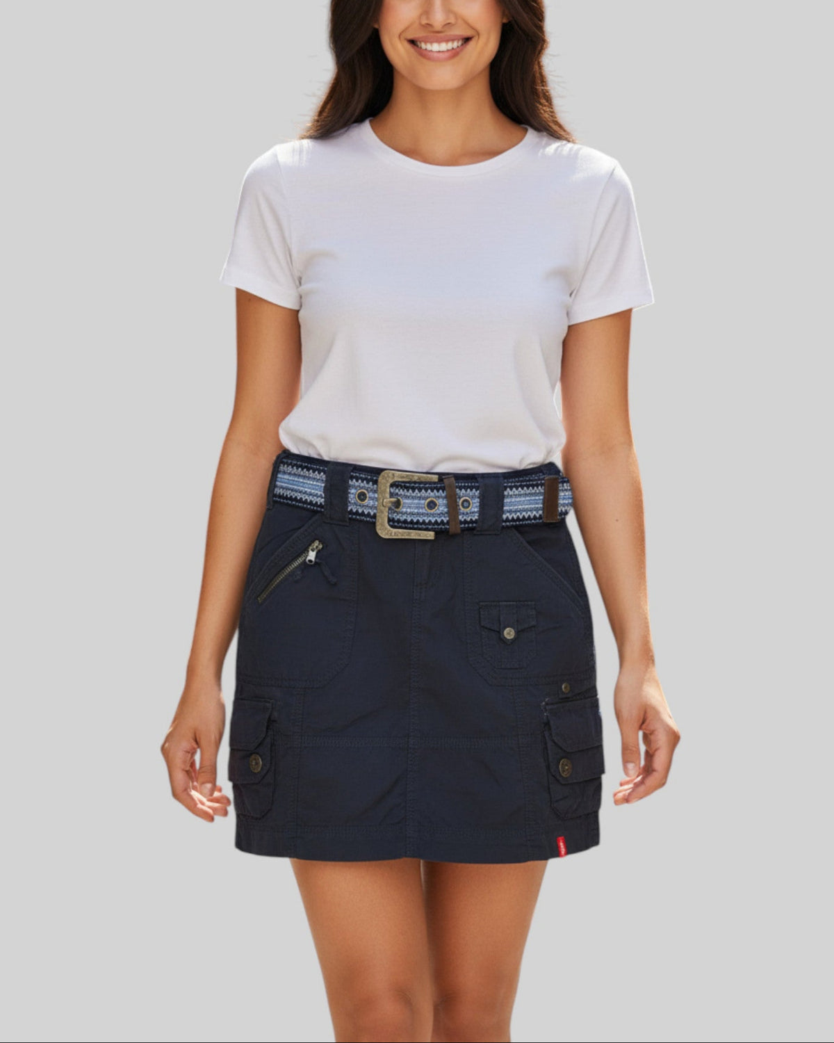 Jupe Esprit bleu marine – taille XS – seconde main femme